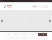 Tablet Screenshot of cajupi.com